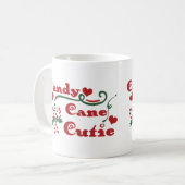 キャンディケインのかわいい子 コーヒーマグカップ (正面左)