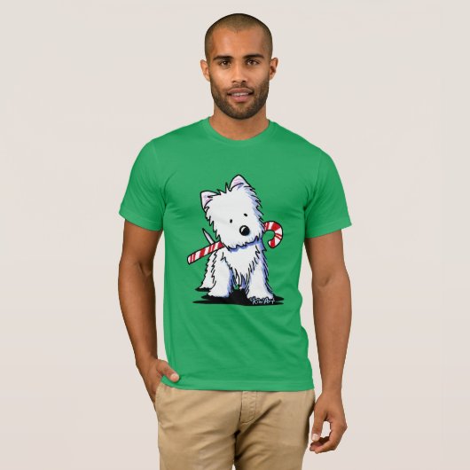 キャンディケインのキューティー ウェスティ Tシャツ (正面フル)