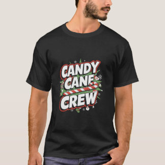 キャンディケインクルー おそろい ファミリー グループ キャンディ好き Tシャツ