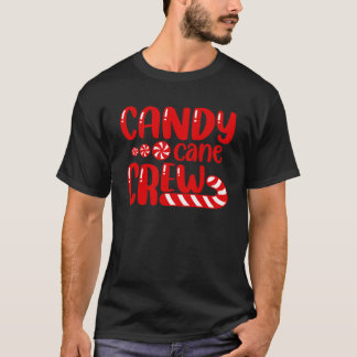 キャンディケインクルー キャンディー クリスマスパジャマ マッチング ファミリー Tシャツ