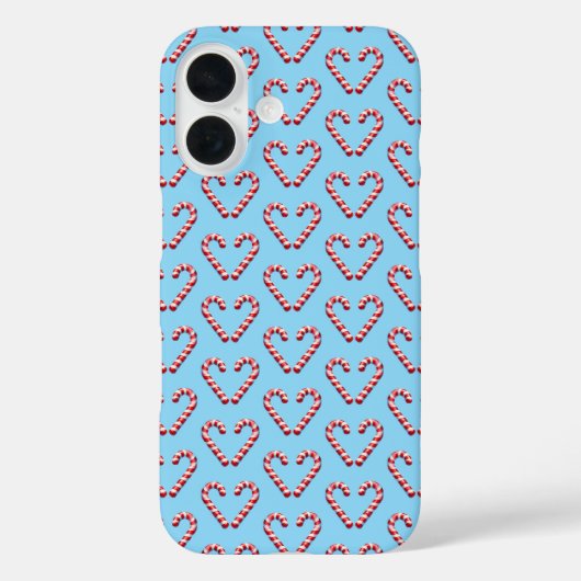 キャンディケインハート Case-Mate iPhoneケース (裏面)