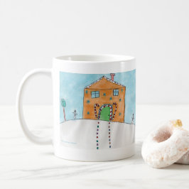 キャンディケイン コテージ - KidsArt for CHOC コーヒーマグカップ