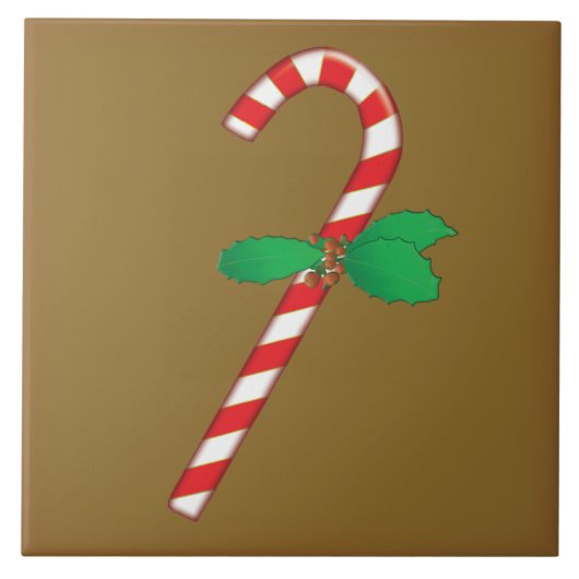 キャンディケーン クリスマスタイル タイル (正面)