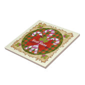 キャンディケーン クリスマスタイル タイル (側面)