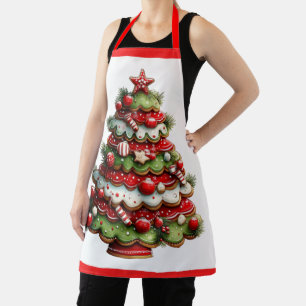 キャンディケーン クリスマスツリー エプロン
