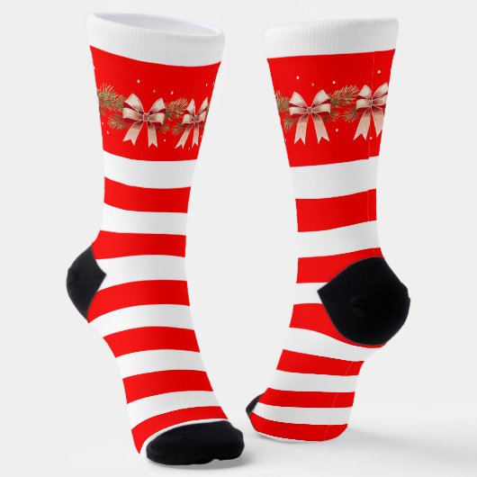 キャンディケーン クリスマス ソックス (傾斜あり)