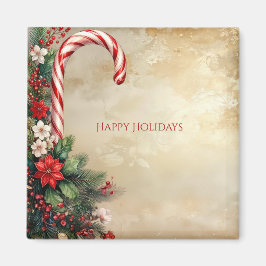 キャンディケーン クリスマス ホリデー マグネット