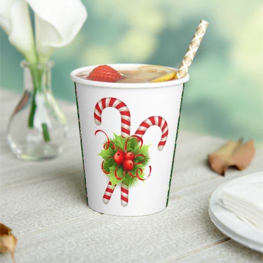 キャンディケーン クリスマス 紙コップ (インサイチュ)