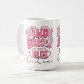 キャンディケーン コーヒーマグカップ (正面左)