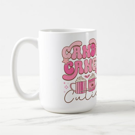 キャンディケーン コーヒーマグカップ (左)