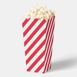 キャンディケーン ストライプ クリスマスポップコーンボックス フェイバーボックス
