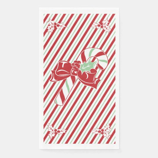 キャンディケーン ストライプ クリスマス (正面)