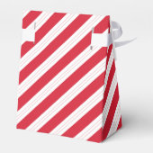 キャンディケーン ストライプ テント クリスマスパーティー 景品箱 フェイバーボックス (裏面サイド)