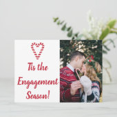 キャンディケーン ハート クリスマス 婚約 写真 (スタンド正面)