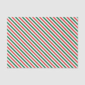 キャンディケーン ペパーミント ストライプ クリスマス 薄葉紙 (正面)