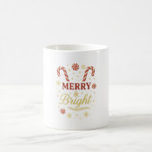 キャンディケーン「Merry & Bright」クリスマスマグ コーヒーマグカップ (中央)