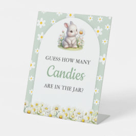 キャンディゲームのテディベア少年の数 台座サイン