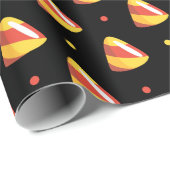 キャンディコーズハロウィンキャンディパターン ラッピングペーパー (ロールコーナー)