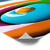 キャンディコーテッドクリスマスグリーター – Ken Gage Art ポスター (角)