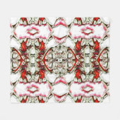 キャンディコード フリースブランケット (正面(横))