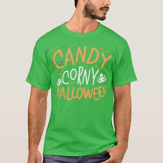 キャンディコーニーハロウィーンの友人 Tシャツ (正面)