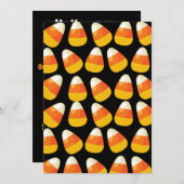 キャンディコーンに夢中 招待状 (正面/裏面)