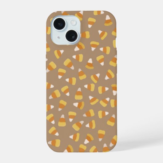 キャンディコーンのスマホケース iPhone 15ケース (裏面)