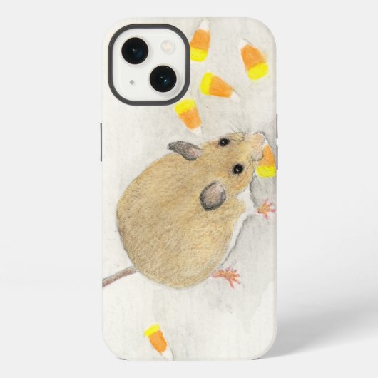 キャンディコーンのネズミ iPhoneケース (裏面)