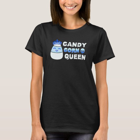 キャンディコーンの女王のハロウィン Tシャツ (正面)