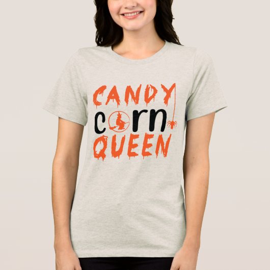 キャンディコーンの女王ウィッチハロウィン トライブレンドTシャツ (正面)