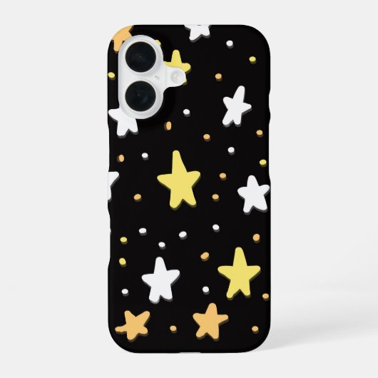 キャンディコーンの星 iPhone 16ケース (裏面)