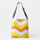 キャンディコーンカラー付き体バッグのトートバッグ又はクロストーバッグ クロスボディバッグ (裏面)