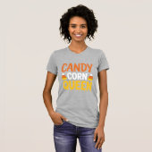 キャンディコーンクイーン・ハロウィングラフィック_1 Tシャツ (正面フル)