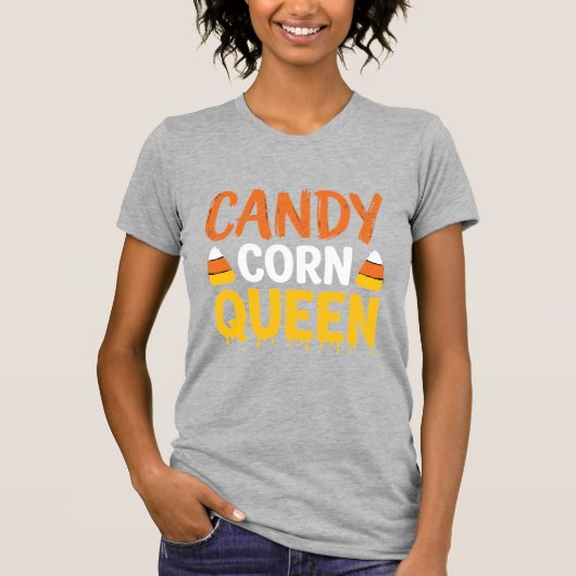 キャンディコーンクイーン・ハロウィングラフィック_1 Tシャツ (正面)