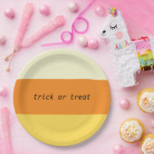 キャンディコーントリックまたはトリート紙プレート ペーパープレート (パーティー)