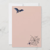 キャンディコーントリックオートリートカボンプキンスハローウィンパーティ 招待状 (裏面)