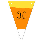 キャンディコーンハッピーハローウィン – バンティングフラグ バンティングフラッグ (第1の旗)