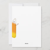 キャンディコーンハッピーレ秋ホリデーカード シーズンカード (裏面)