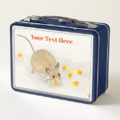 キャンディコーン付きマウス金属弁当箱 メタルランチボックス (裏面)