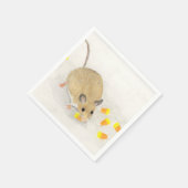 キャンディコーン付きマウス スタンダードカクテルナプキン (角)