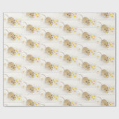 キャンディコーン付きマウス ラッピングペーパー (フラット)