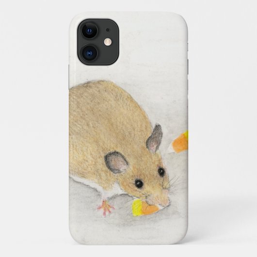 キャンディコーン付きマウス Case-Mate iPhoneケース (裏面)