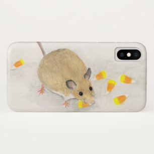 キャンディコーン付きマウス iPhone X ケース