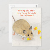 キャンディコーン葉書きマウス ポストカード (正面/裏面)