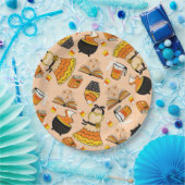 キャンディコーン魔法ハロウィーン紙プレート ペーパープレート (パーティー)