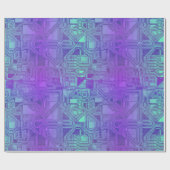 キャンディサーキットベリーブルー： ラッピングペーパー (フラット)