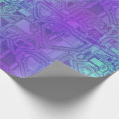 キャンディサーキットベリーブルー： ラッピングペーパー (角)