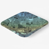 キャンディサーキット – レモンライム: ペーパープレート (傾斜あり)