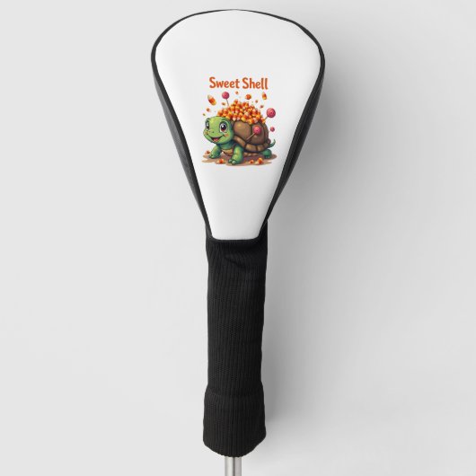 キャンディシェルカメ ゴルフヘッドカバー (正面)