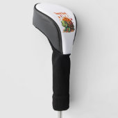 キャンディシェルカメ ゴルフヘッドカバー (アングル)